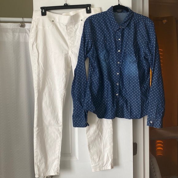 Womens outfit - Pants with blouse included - Picture 1 of 3